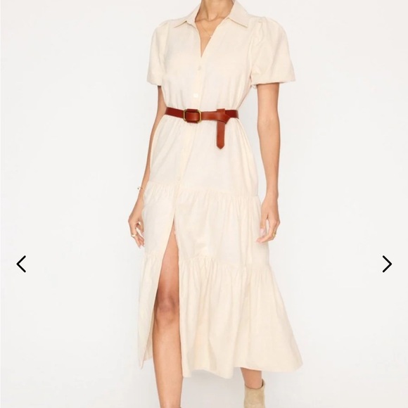 Brochu Walker Dresses & Skirts - NWT Brochu Walker Havana Dress in Calico. Size Small. Light tan ivory